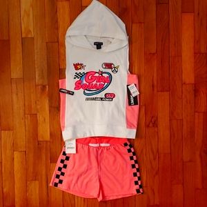 NWT Limited Too Matching Top & Shorts Set